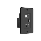 Erard - Extendeur plastron USB C/ HDMI via RJ45 4K- 50m NOIR