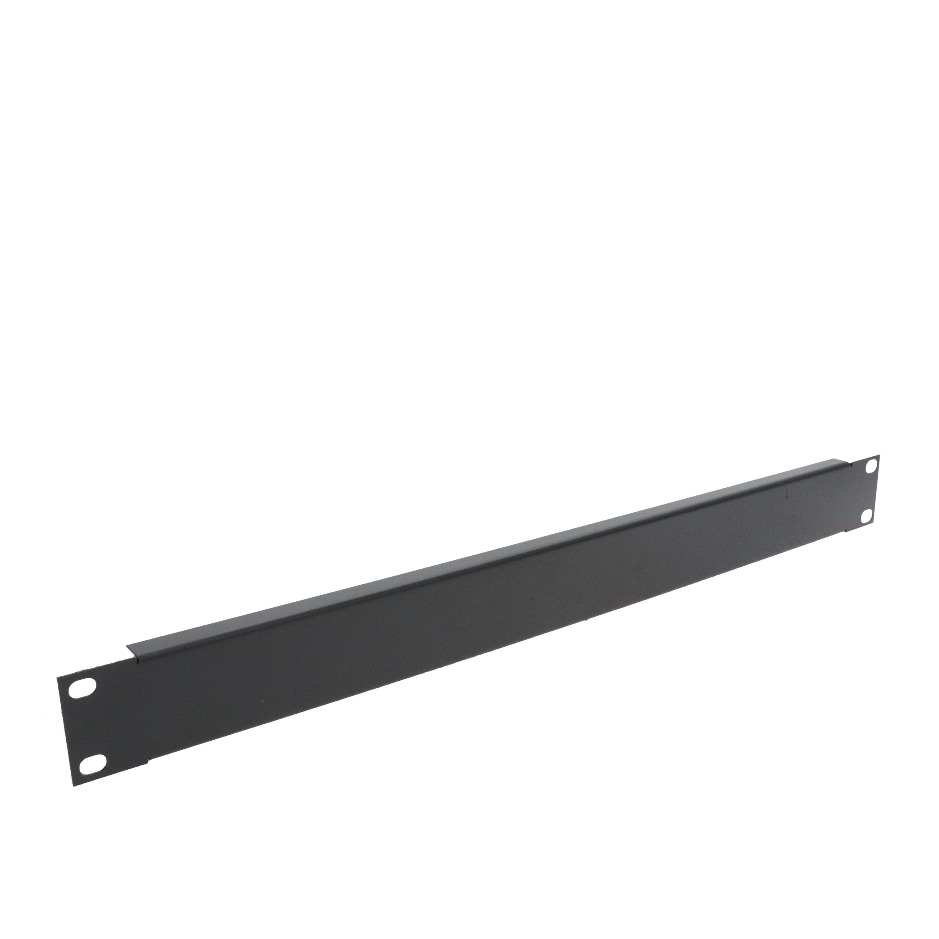 Erard - Panneau de brassage vierge - acier - 1U - noir