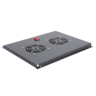 Erard - Kit de 2 ventilateurs avec plaque pour baie de 600 mm