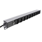 Erard - Panneau d'alimentation - 9 prises C13 - 1U - aluminium