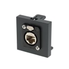 Erard - RJ45 Cat.6a femelle à câbler 45 x 45 mm Avec embase Neutrik EtherCON - antracite