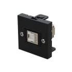 Erard - Plastron embase Keystone RJ45 Cat.6 - Anthracite Compatible