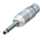 Erard - Adaptateur XLR 3b femelle / Jack 6.35 mm mono mâle