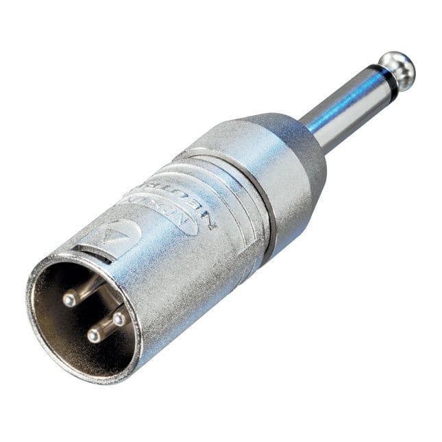 Erard - Adaptateur XLR 3b mâle / Jack 6.35 mm mono mâle