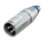 Erard - Connecteur NEUTRIK - Adaptateur XLR 3b mâle / RCA femelle