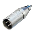 Erard - Connecteur NEUTRIK - Adaptateur XLR 3b mâle / RCA mâle