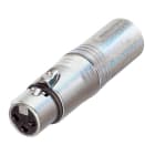 Erard - Connecteur NEUTRIK - Adaptateur XLR 3b femelle / XLR 5b mâle