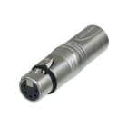 Erard - Connecteur NEUTRIK - Adaptateur XLR 3b mâle / XLR 5b femelle