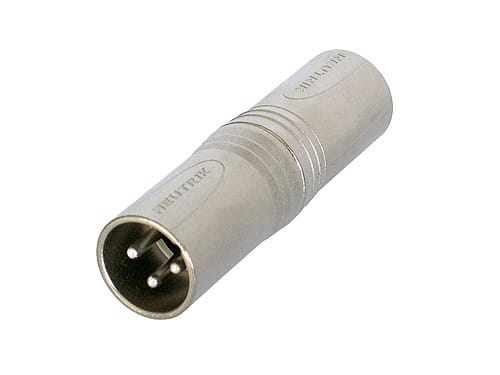Erard - Connecteur NEUTRIK - Adaptateur XLR 3b mâle / XLR 5b mâle
