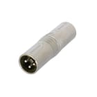 Erard - Connecteur NEUTRIK - Adaptateur XLR 3b mâle / XLR 5b mâle