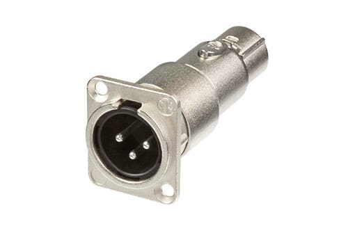 Erard - Connecteur NEUTRIK - Traversée embase XLR mâle / XLR femelle