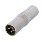 Erard - Connecteur NEUTRIK - Adaptateur XLR 3b mâle / XLR 3b mâle