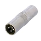 Erard - Connecteur NEUTRIK - Adaptateur XLR 3b mâle / XLR 3b mâle