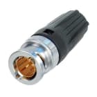 Erard - Connecteur NEUTRIK - Fiche BNC mâle  à sertir + manchon noir