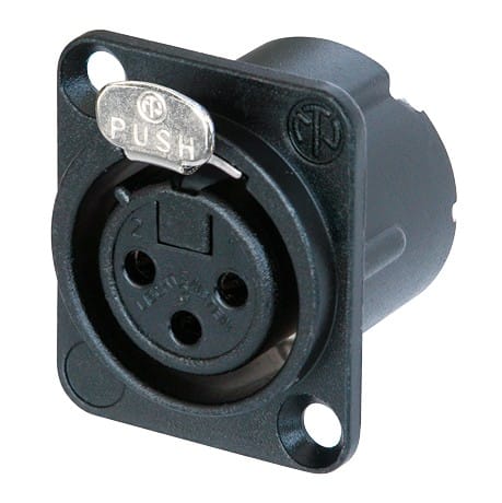 Erard - Connecteur NEUTRIK - Embases XLR femelle à souder