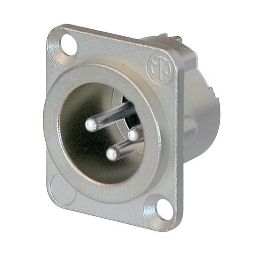 Erard - Connecteur NEUTRIK - Embases XLR mâle à souder
