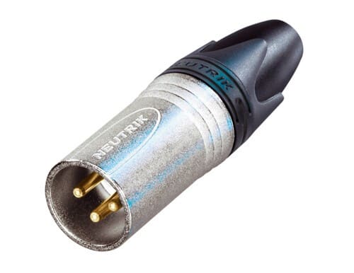 Erard - Connecteur NEUTRIK - Fiches XLR mâle à souder - EMC - AES-EBU
