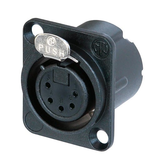Erard - Connecteur NEUTRIK - Embase XLR femelle à souder