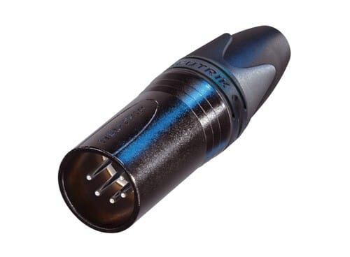 Erard - Connecteur NEUTRIK - Fiche XLR 5b mâle à souder