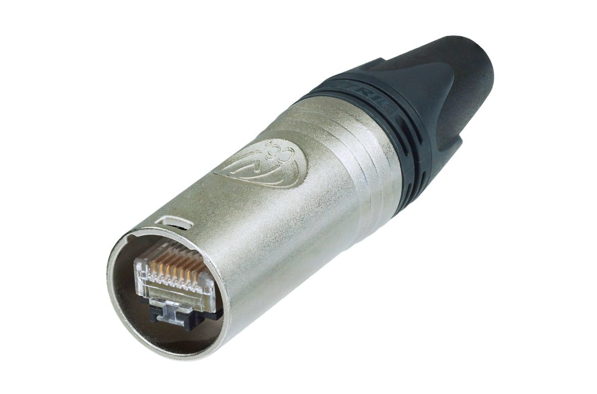 Erard - Fiche EtherCON mâle Cat. 6a avec fiche RJ45 à sertir