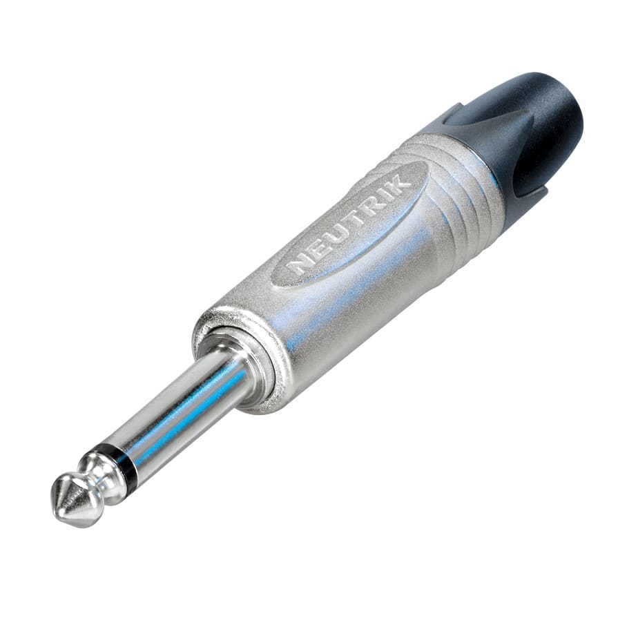 Erard - Connecteur NEUTRIK - Fiche Jack 6.35 mm mono mâle à souder