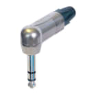 Erard - Fiche Jack 6.35 mm stéréo mâle coudée à souder