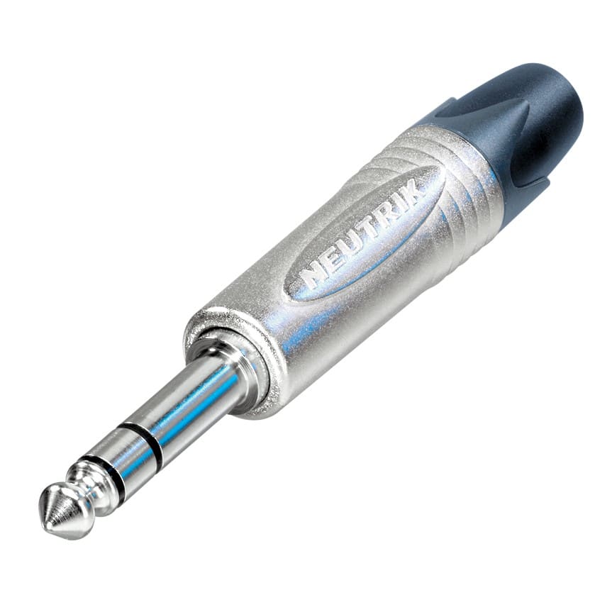 Erard - Connecteur NEUTRIK - Fiche Jack 6.35 mm stéréo mâle à souder
