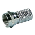 Erard - Kit de 10 prises F 7 mm à visser - pour câbles 17 et 19 VATC diam. 7 mm - métal