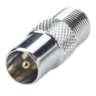 Erard - Adaptateur F femelle / TV 9.52 mm mâle - nickel