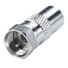 Erard - Adaptateur F mâle / TV 9.52 mm mâle - nickel