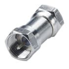 Erard - Adaptateur F mâle / mâle - connecteurs nickel