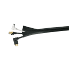 Erard - Gaine passe-câble tressée avec fermeture velcro - 1m50