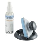 Erard - Kit de nettoyage pour écrans (brosse triangle + spray 60ml + support)