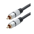 Erard - Cordon 1 RCA - 1m50 vidéo numérique M/M - prises métal - OR