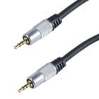 Erard - Cordon Jack 3.5 mm - 5m M/M - prises métal - OR
