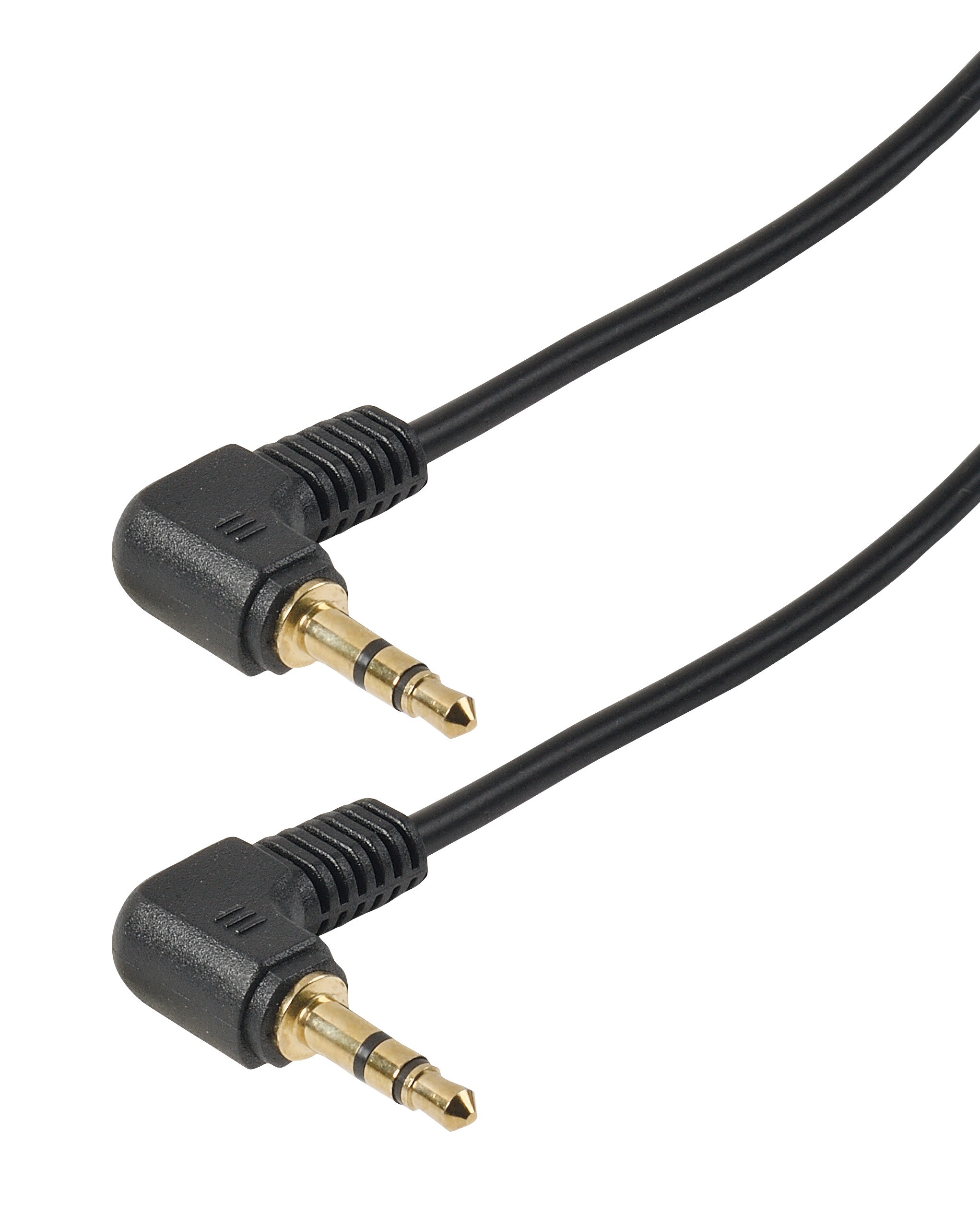 Erard - Cordon Jack 2m - 3.5mm coudé à 90° M/M - OR