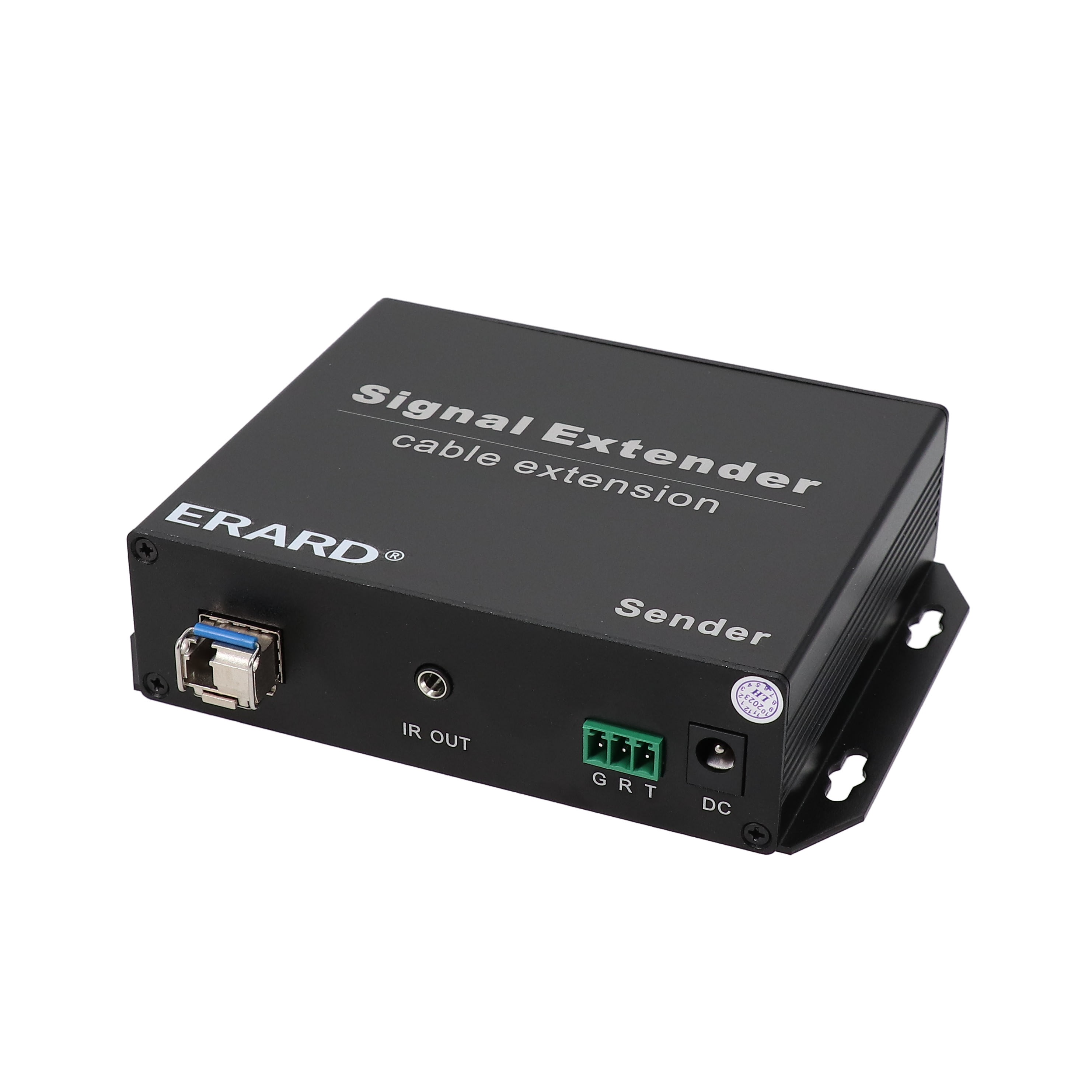 Erard - Extendeur HDMI + fonction KVM via fibre optique - 4K