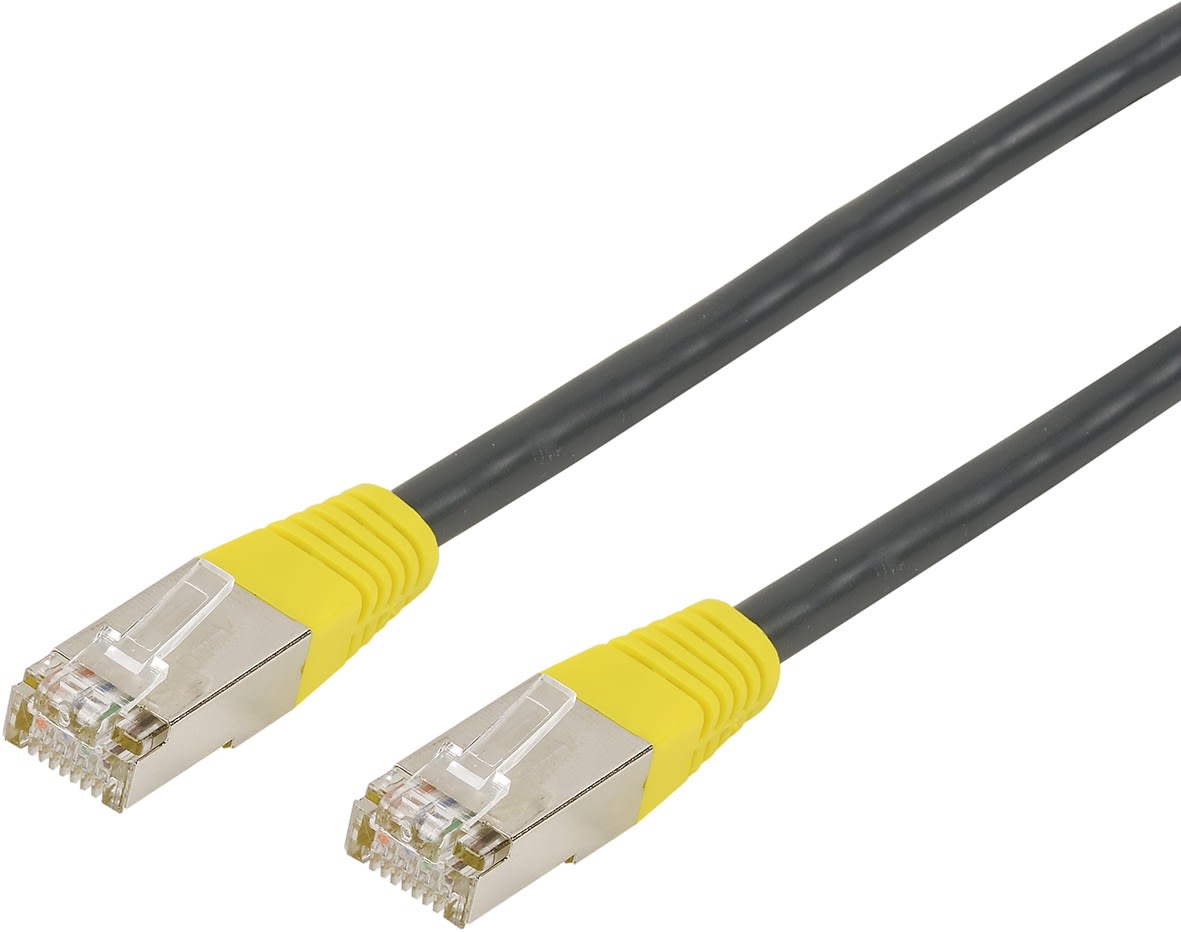 Erard - Cordon RJ45 M/M - Cat. 6a - S/FTP - 500 MHz - gaine LSZH - 0m50