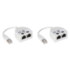 Erard - Coupleur/découpleur RJ45 - Internet et TV-TNT