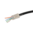 Erard - Kit 6 prises RJ45 Cat. 6 traversantes à monter