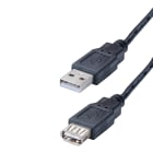 Erard - Cordon USB 2.0 - A mâle / femelle - noir - 3m