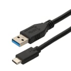 Erard - Cordon USB 3.2 gen 1 - A M/ C M - 3A - 5gbps - noir - 2m
