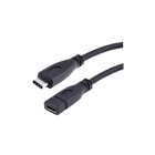 Erard - Cordon USB 3.2 gen 1 - C M/F - 3A - 5gbps - PD 60W - Alt+thun mode noir - 2 m