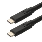 Erard - Cordon USB 3.2 gen 2 - A M/M - 5A - 10 Gbps - Emark - PD 100W - noir - 1m50