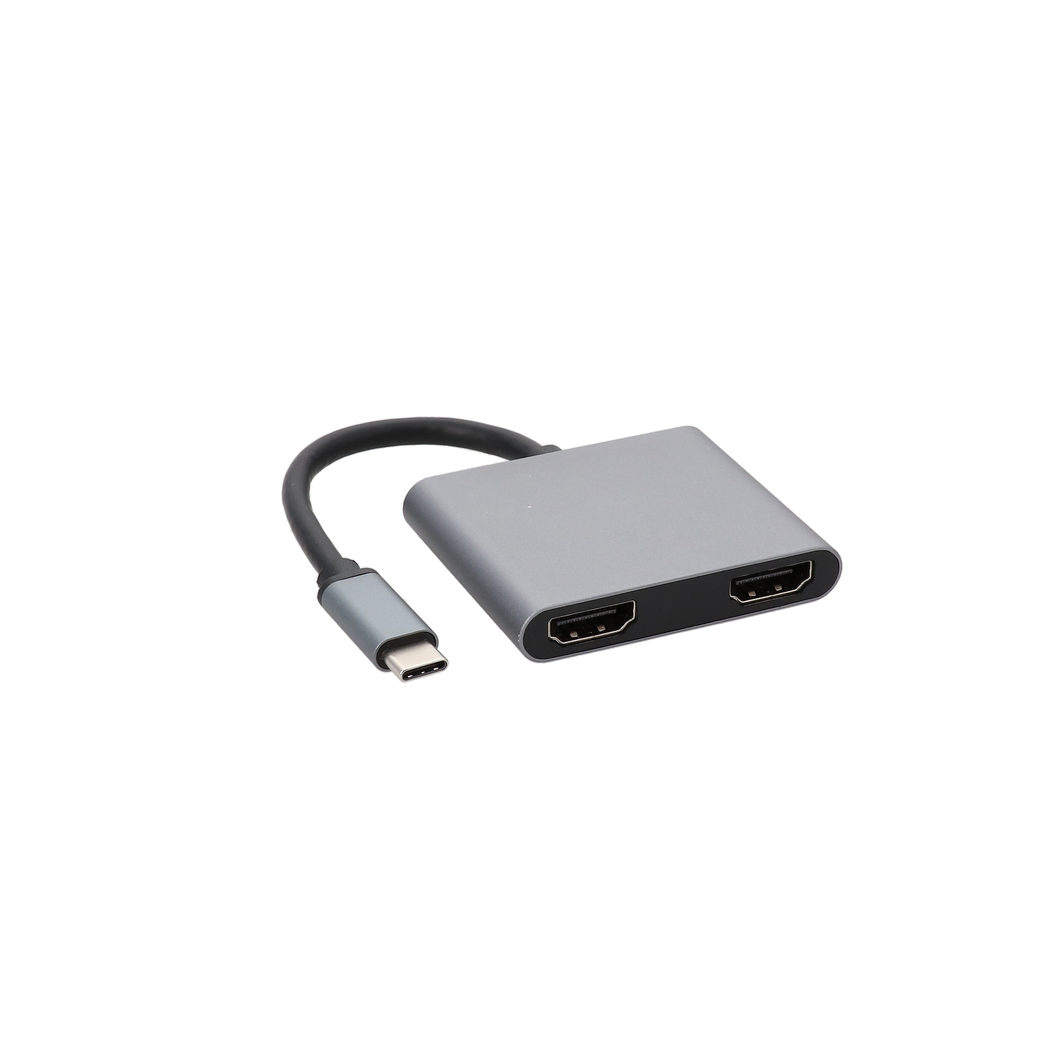 Erard - Dock USB C - 4 en 1 - vers 1xUSBC, 2xHDMI et 1xUSBA - autoalimenté