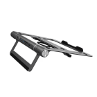 Erard - Support PC portable avec Dock USB C intégré 7 en 1 - auto-alimenté