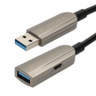 Erard - Cordon AOC USB 3.2 gen 1 - A M / F - 5 gbps - prises métal -80m