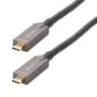 Erard - Cordon AOC - USB C M/M - Full Function - 8K/60ips - prises métal - OR - 15 m