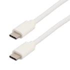 Erard - cordon USB C 3.2 Gen1 - C M/M 3A - blanc - 1m