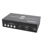 Erard - Transmetteur USB C / DP/ HDMI via RJ45 - boitier métal